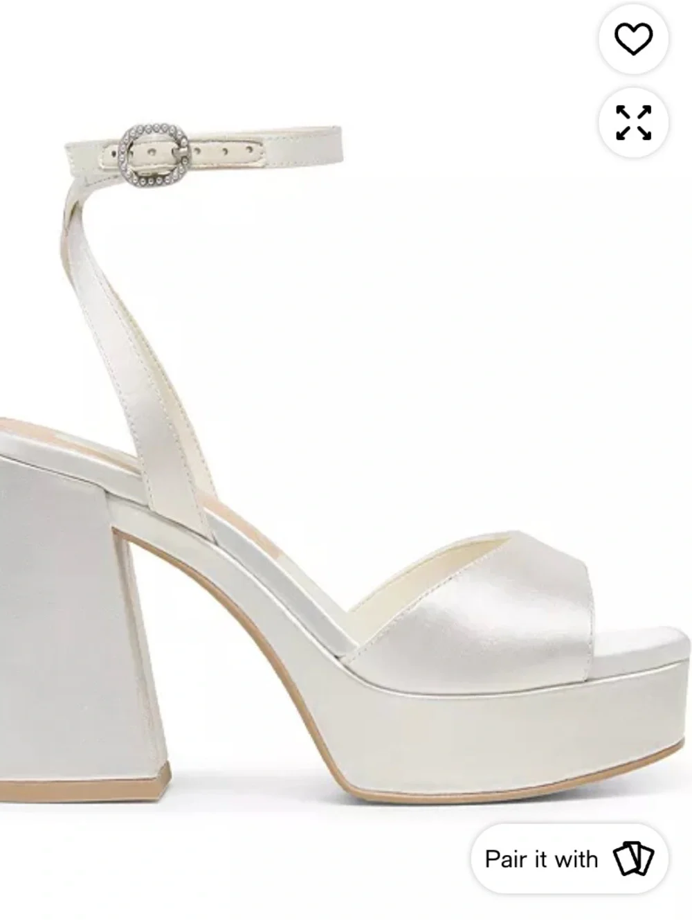 Dolce Vita Felicia Ankle-Strap Two-Piece Platform Sandals